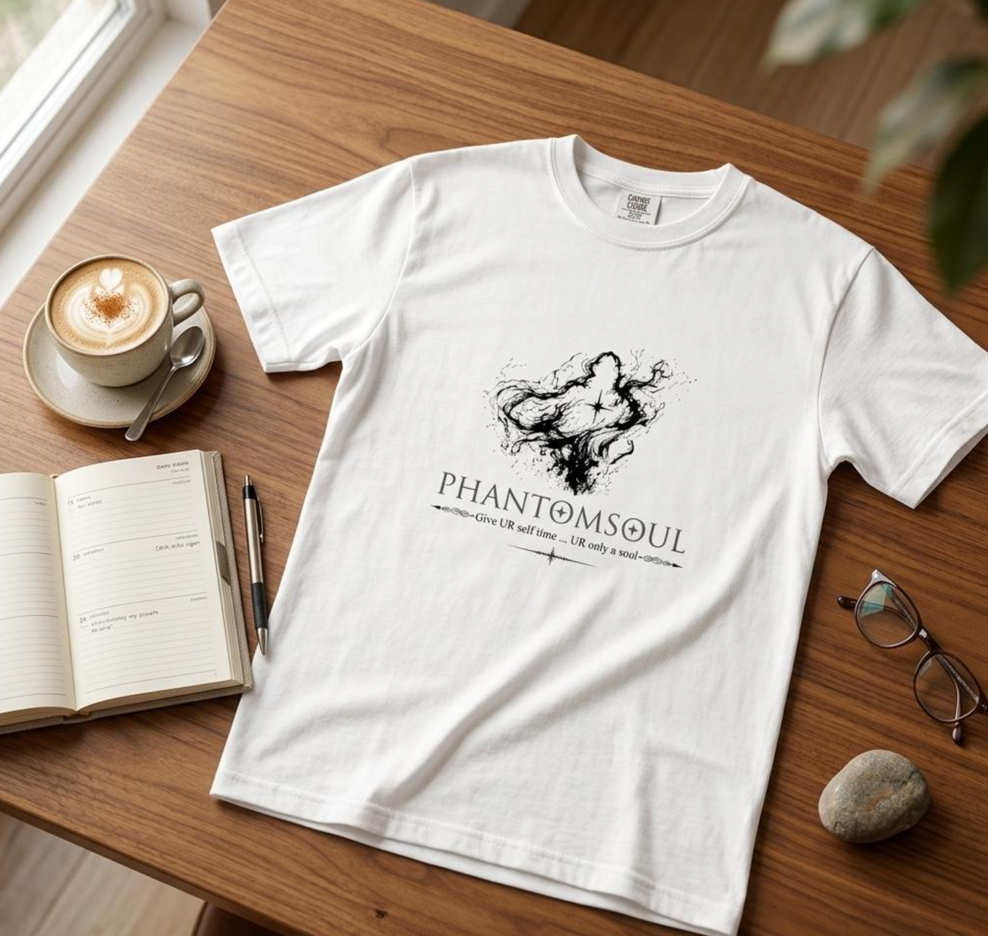 PhantomSoul  Ink Silhouette Tee | Ascension -EN
